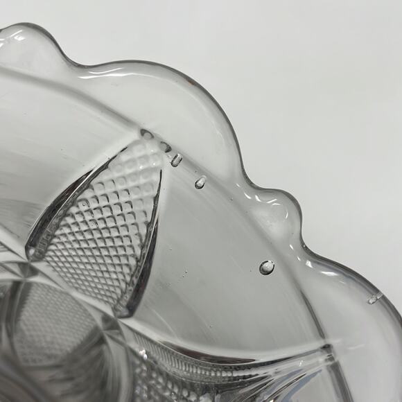 Vintage Early American Pressed Glass biscuit jar- without lid - Picture 9 of 10